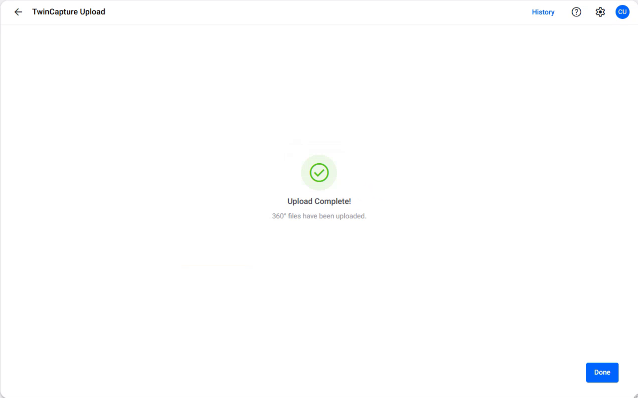 Upload Complete