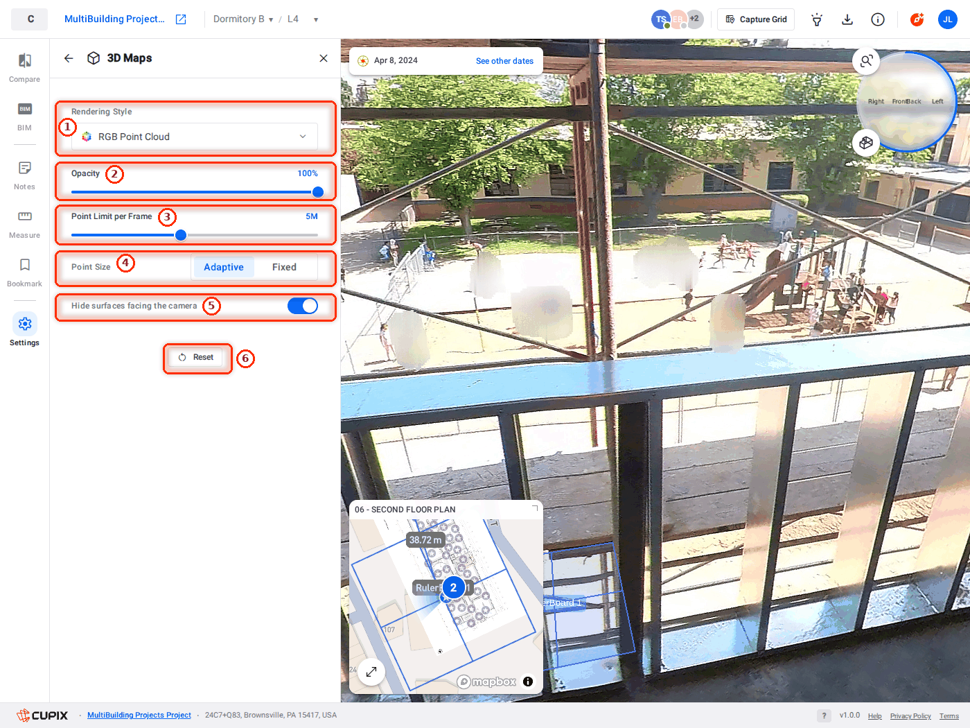 Settings > 3D Maps.