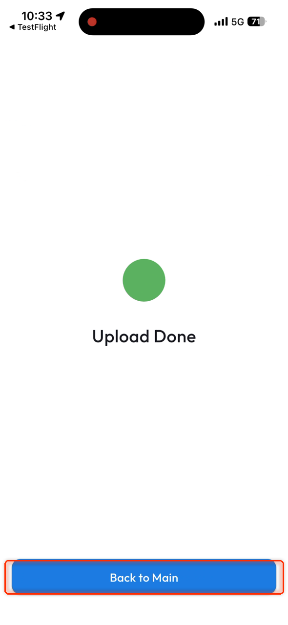 Upload Done