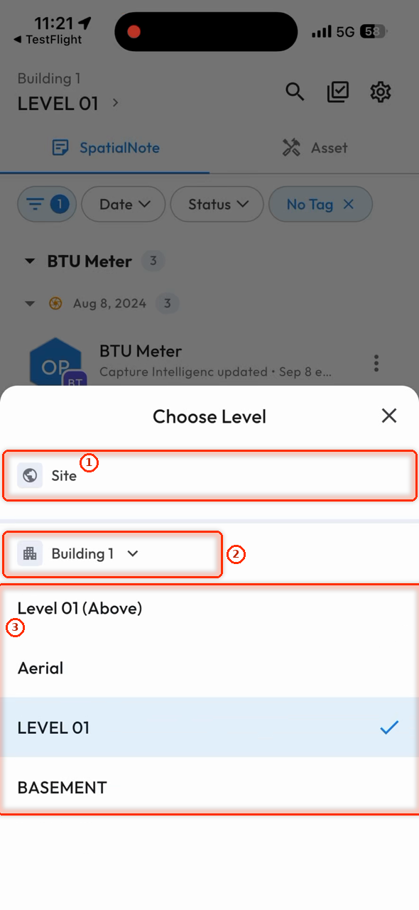 Choose Level