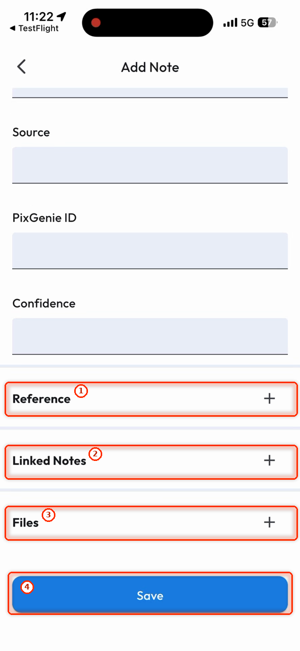 Reference, Linked Notes and Files