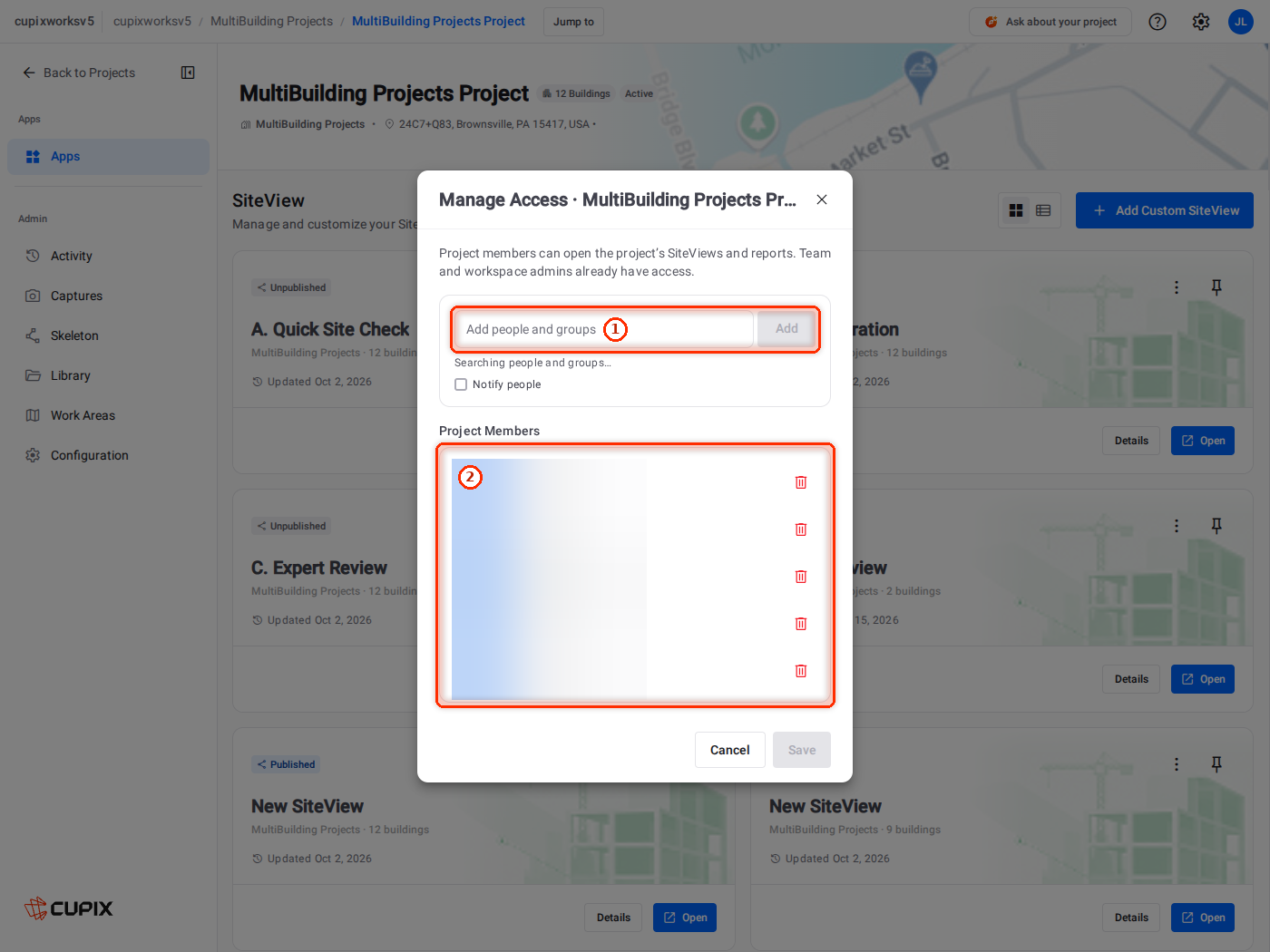 Manage Access.